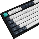 Keychron Q6 Max-M4 QMK, toetsenbord Zwart, BE Lay-out, Gateron Jupiter Banana, RGB leds, Hot-swappable, Bluetooth, 2.4GHz