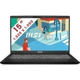 MSI Modern 15 H (C13M-204BE) 15.6"  laptop Zwart | Core i9-13900H | Iris Xe Graphics | 16 GB | 1 TB SSD