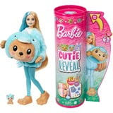 Mattel Cutie Reveal met kostuumthema en 10 verrassingen Pop Teddybeer als dolfijn