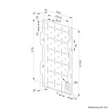 Neomounts AWL05-750BL AV hardware rek bevestiging Zwart