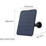 Reolink Solar Panel 2 (6W) zonnepaneel Zwart,  USB-C