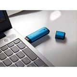 Kingston IronKey Vault Privacy 50 64 GB usb-stick Lichtblauw/zwart, USB-A 3.2 Gen 1 (5 Gbit/s)