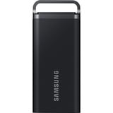 SAMSUNG T5 EVO Portable 2 TB externe SSD Zwart/zilver, MU-PH2T0S/EU, USB-C 3.2 (5 Gbit/s)