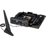 ASUS TUF Gaming B650M-PLUS WiFi socket AM5 moederbord Zwart, RAID, 2.5 Gb-LAN, Wi-Fi 6, BT 5.2, Sound, µATX