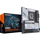 GIGABYTE B860 GAMING X WIFI6E socket 1851 moederbord Wit, RAID, 2,5Gb-LAN, Wi-Fi 6E, BT, Sound, ATX