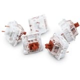 Sharkoon Gateron Pro 3.0 Brown keyboard switches bruin/transparant, 35 stuks