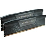 Corsair 64 GB DDR5-6000 Kit werkgeheugen Zwart, CMK64GX5M2B6000C30, Vengeance, XMP 3.0