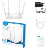 Cudy AC1200 Gigabit Wi-Fi Mesh Router Wit, Cudy Mesh