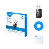 Cudy AC1300 Wi-Fi USB Adapter wlan adapter Zwart