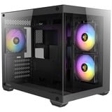 Antec CX600M RGB mini tower behuizing Zwart | 3x USB-A | Tempered Glass