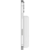 Belkin BoostCharger Magnetische draadloze 5000mAh-powerbank + standaard - 10 W Wit, 5.000 mAh