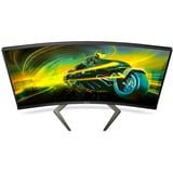 Philips 32M1C5500VL/00 31.5" Curved gaming monitor Zwart, 2x HDMI, DisplayPort, HDR 10, 144Hz