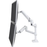 Ergotron LX Dual Side-by-Side monitorarm Wit