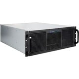 Inter-Tech 4U 40255 rack behuizing Zwart | 2x USB-A