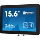 iiyama ProLite OTF1616MC-B1 15.6" touchscreen monitor Zwart, VGA, HDMI, DisplayPort, Touch