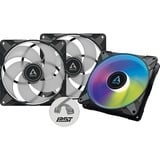 ARCTIC P14 PWM PST A-RGB case fan Zwart, 3 stuks