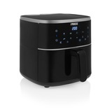 Princess 182238 Digitale Airfryer 4L heteluchtfriteuse Zwart, 4 liter| hetelucht | verstelbaar Airfryerrek | BPA-vrij