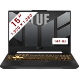 ASUS TUF Gaming F15 (FX507ZI4-LP035W) 15.6"  gaming laptop Grijs | Core i7-12700H | RTX 4070 | 16 GB | 1 TB SSD | 144 Hz