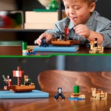 LEGO Minecraft - De piratenschipreis Constructiespeelgoed 21259