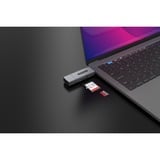 Sitecom USB-A + USB-C Stick kaartlezer (104MB/s) Grijs