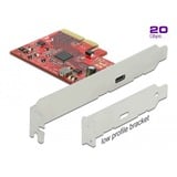 DeLOCK PCIe x4 > 1x external USB-C 3.2 Gen2x2 