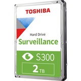 Toshiba S300 2 TB harde schijf SATA 6Gb/s, 3,5"