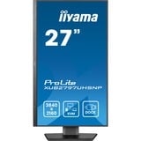 iiyama ProLite XUB2797UHSNP-B1 27" 4K UHD monitor Zwart, HDMI, DisplayPort, USB-C, LAN, Audio