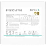 DeepCool DeepCool PN750-M wh, 750 Watt voeding  Wit