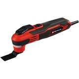 Einhell TE-MG 350 EQ Multitool multifunctioneel gereedschap Rood/zwart, Incl. koffer, invalzaagblad en schuurpapier