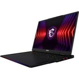 MSI Raider A18 HX (A7VIG-003BE) 18"  gaming laptop Zwart | Ryzen 9 7945HX | RTX 4090 | 32 GB | 2 TB SSD | 240 Hz