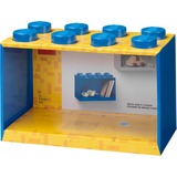 Room Copenhagen LEGO Brick Shelf, 8 noppen wandschap Blauw