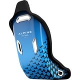 Trak Racer TRX Hybrid Fixed Fiberglass Seat - Alpine 2023 Livery gamestoel Zwart/blauw