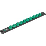 Wera 9608 Dop-magneetstrip B Impaktor Imperial 1 dopsleutel Zwart/groen, 9‑delig