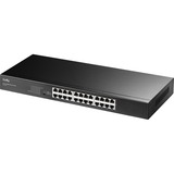 Cudy 24-Port Gigabit Unmanaged Switch Zwart, 19 inch