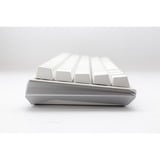 Ducky One 3 SF White, gaming toetsenbord Wit/zilver, BE Lay-out, Cherry MX RGB Red, RGB leds, 65%, ABS