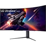 LG UltraGear OLED 45GR95QE-B 44.5" Curved UltraWide gaming monitor Zwart, 2x HDMI, 1x DisplayPort, USB-At, USB-B, 240 Hz