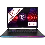 MSI Raider GE78 HX (14VHG-642BE) 17"  gaming laptop Zwart | Core i9-14900HX | RTX 4080 | 32 GB | 2 TB SSD | 240 Hz