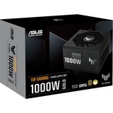 ASUS TUF Gaming 1000W Gold voeding  Zwart, 4x PCIe, 1x 12VHPWR, Full kabelmanagement