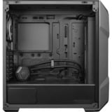 Cooler Master TD500 MAX midi tower behuizing Gunmetal | 2x USB-A | 1x USB-C | RGB | Tempered Glass