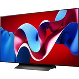 LG OLED48C46LA 48" Ultra HD OLED-tv Zwart, 4x HDMI, 3x USB-A, Optisch, CI, Bluetooth, LAN, WLAN, HDR10