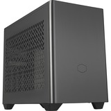 Cooler Master MasterBox NR200P V2 mini tower behuizing Zwart | 2x USB-A | 1x USB-C | Tempered Glass