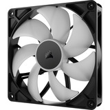 Corsair RS140 ARGB case fan Zwart, 2 stuks, 4-pins PWM fan-connector