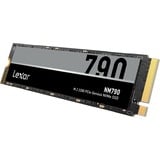 Lexar NM790, 8 TB SSD Zwart/grijs, PCIe 4.0 x4, NVMe 1.4, M.2 2280