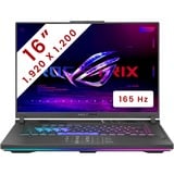 ASUS ROG Strix G16 (G614JZ-N3022W) 16"  gaming laptop Grijs | Core i9-13980HX | RTX 4080 | 32 GB | 1 TB SSD | 165 Hz