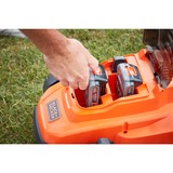 BLACK+DECKER BCMW3318L2-QW 2x 18V 2.5Ah 33CM Grasmaaier Oranje/zwart, 2x 18V 2.5Ah Accu en oplader inbegrepen