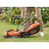 BLACK+DECKER BCMW3318L2-QW 2x 18V 2.5Ah 33CM Grasmaaier Oranje/zwart, 2x 18V 2.5Ah Accu en oplader inbegrepen