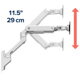 Ergotron HX Wall Mount Monitor Arm monitorarm Wit