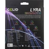 Gelid Lyra case fan Zwart, 4-pins PWM fan-connector