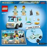 LEGO City - Dierenarts reddingswagen Constructiespeelgoed 60382