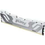 Kingston 24 GB DDR5-8400 (1x 24 GB) werkgeheugen Zilver/wit, KF584CU40RW-24, Renegade, XMP 3.0